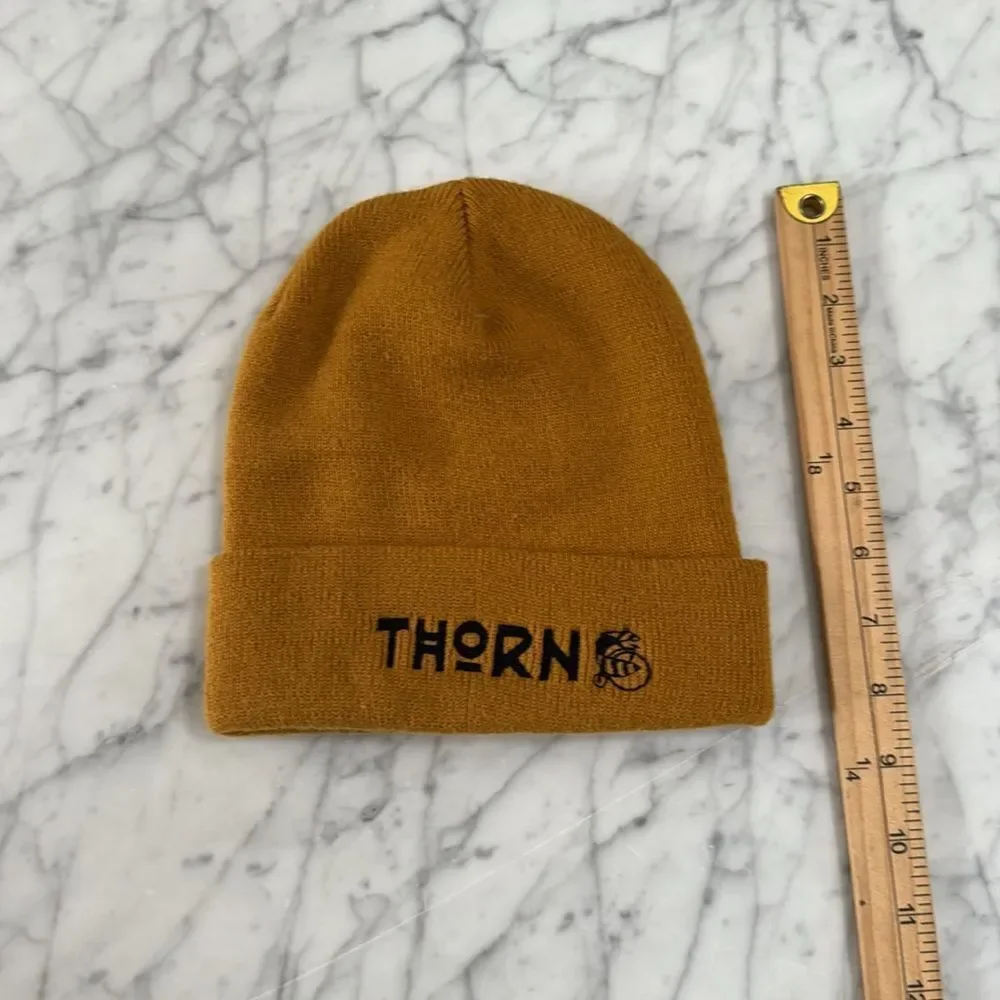 Thorn Cycling Beanie Gold OS NWOT